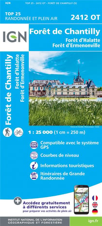 2412Ot Forets De Chantilly D'Halatte Et D'Ermenonv