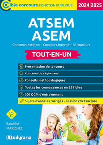ATSEM/ASEM tout-en-un : Concours catégorie C (édition 2024/2025)