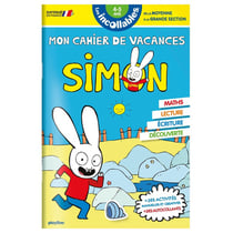 Les incollables : cahier de vacances Simon - de la MS à la GS