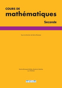 Cours de mathematiques seconde