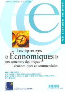 Epreuves economiques concours prepas economiques et commerciales