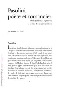 Pasolini, poète et romancier : de la pulsion de régression à la crise de la représentation