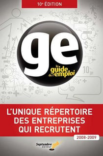 Le guide de l emploi 2008 2009