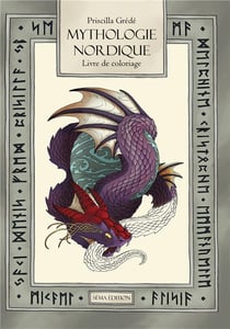 Mythologie nordique : le livre de coloriage