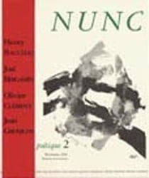 Revue nunc n.2 : Henri Bauchau