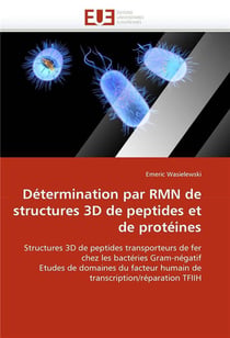 Determination par rmn de structures 3d de peptides et de proteines