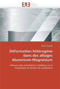 Deformation heterogene dans des alliages aluminium-magnesium