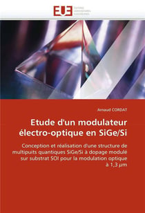 Etude d'un modulateur electro-optique en sige/si