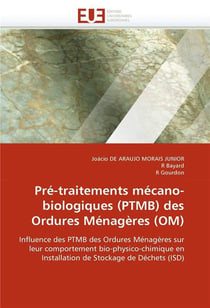 Pre-traitements mecano-biologiques (ptmb) des ordures menageres (om)