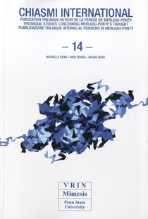 Chiasmi international n.14 - merleau-ponty - sciences, images, événements