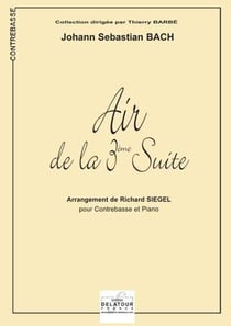 Air de la 3ème suite orchestrale BWV 1068 (Version contrebasse)
