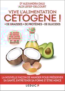 Vive l'alimentation cétogène ! + de graisses + de protéines - de glucides