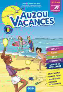 Cahier de vacances : Auzou vacances : En route vers la 6e Primaire