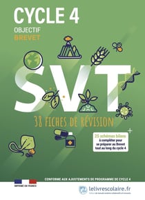 SVT - cycle 4 - 38 fiches de révision (édition 2023)