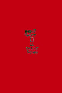 La chaise rouge