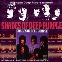 Shades of deep purple