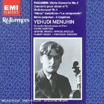 Violin concerto n 1-Mose variations-La campanella-Moto perpetuo-6 caprices