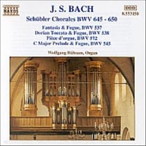 Schübler Chorales, BWV 645 - 650 - CD