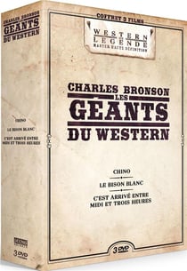 Charles Bronson - Les Géants du Western : Chino + C'est arrivé entre Midi et Trois Heures + Le Bison Blanc