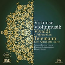 Vivaldi - Telemann : Musique virtuose pour violon