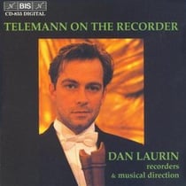 Telemann on the recorder