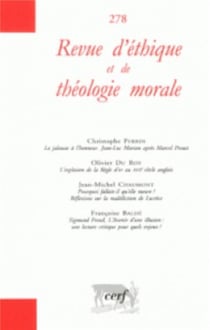 Revue d'éthique et de théologie morale numéro 278 Mars 2014