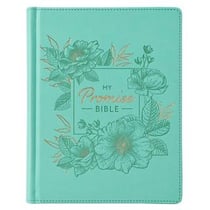 TEAL FAUX LEATHER HARDCOVER KJV MY PROMISE BIBLE