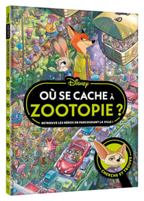 Où se cache... : À Zootopie ? Cherche et trouve