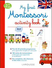 My first Montessori activity book