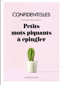 Confidentielles, Les Petits Mots Piquants A Epingler