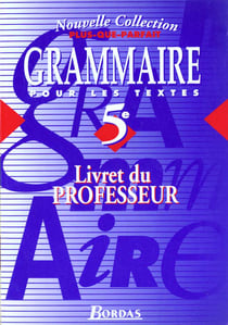 Plus que parfait 5eme professeur 97 grammaire pour les textes