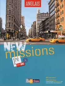 New Missions : anglais - 1ère - manuel + dvd rom (édition 2015)