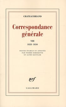 Correspondance générale t.8