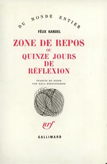 Zone de repos ou quinze jours de reflexion