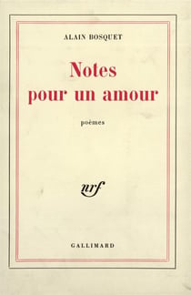 Notes pour un amour