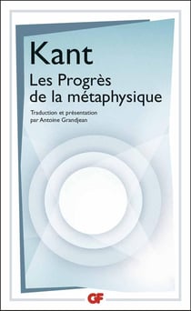Les Progrès de la métaphysique