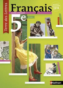 Terre des lettres : 5ème - livre de l'élève - grand format (édition 2016)
