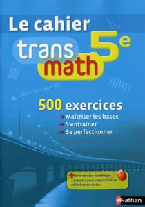Transmath - mathématiques - 5ème - cahier de l'élève (édition 2014)