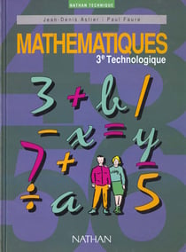 Mathematiques 3e technologie eleve edition90