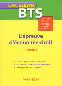 Economie-droit bts
