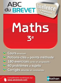 Abc Du Brevet  Maths 3E