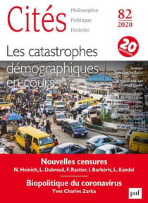 REVUE CITES n.82 : les catastrophes (édition 2020)