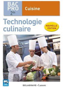 Technologie culinaire - 2nde Bac Pro cuisine - pochette élève