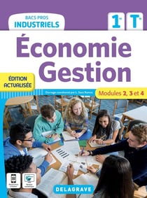 Économie-gestion : 1re, terminale bacs pros industriels - pochette de l'élève (édition 2022)