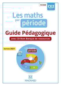 Outils pour les maths : CE2 - les maths par période - guide pédagogique avec CD-Rom banque de ressources (édition 2021)