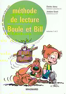Mon cahier d'activités - boule et bill - méthode de lecture - cp