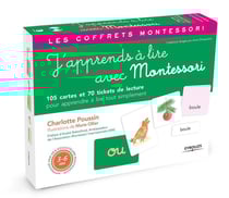 LES COFFRETS MONTESSORI : j'apprends à lire avec Montessori