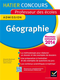 Concours professeur des ecoles 2015 - geographie - epreuve orale d'admission