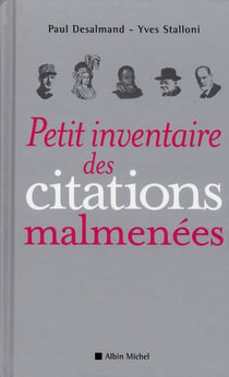 Petit inventaire des citations malmenées
