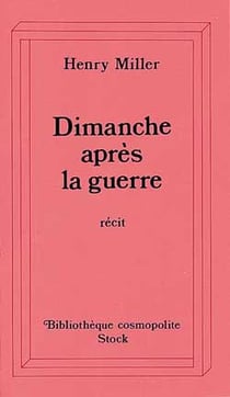 Un dimanche apres la guerre